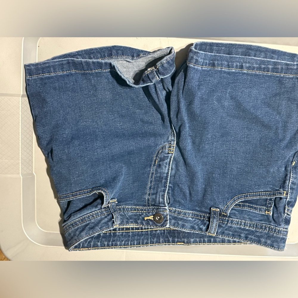 Faded Glory Women's Blue Denim Overalls